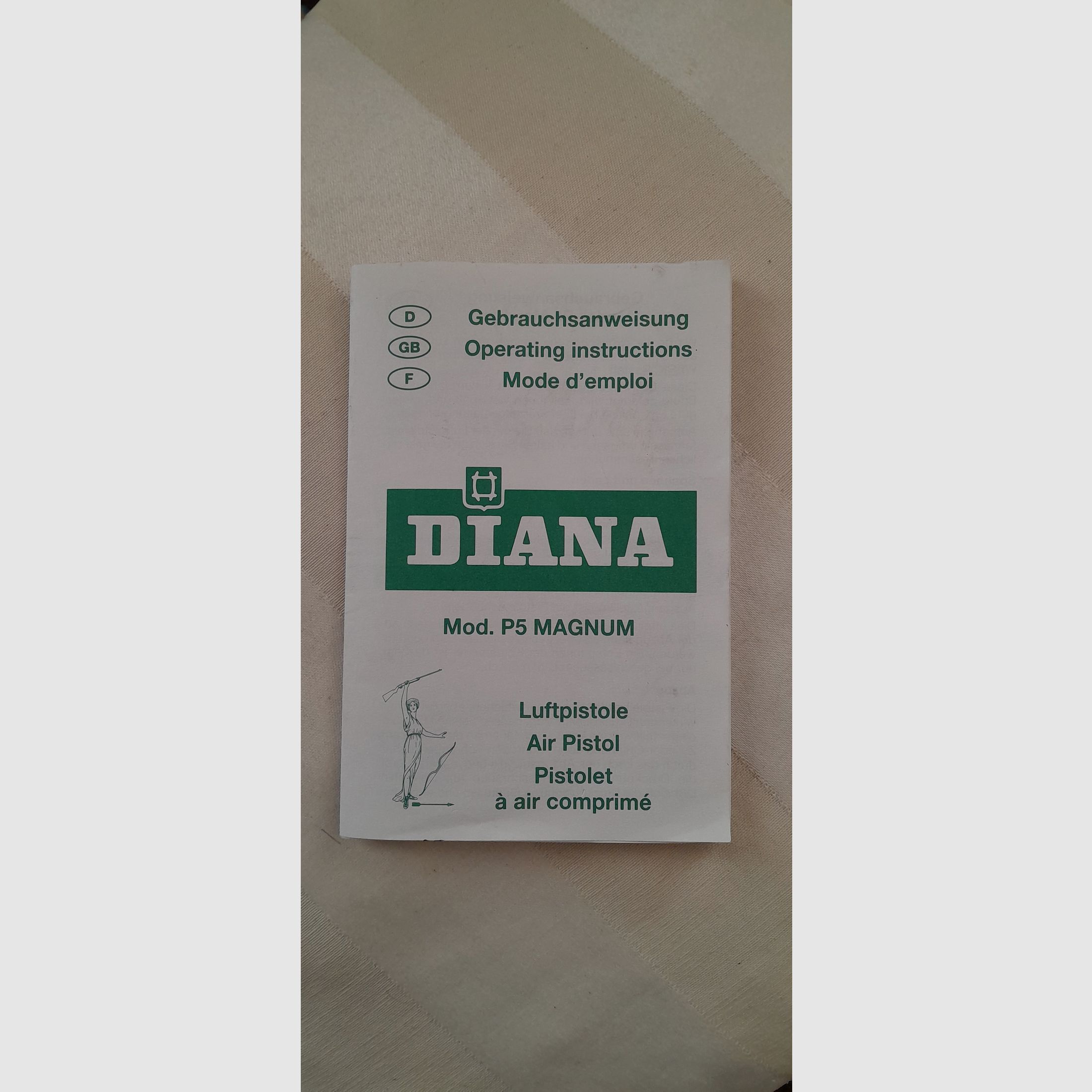 Diana P5 Magnum air pistol