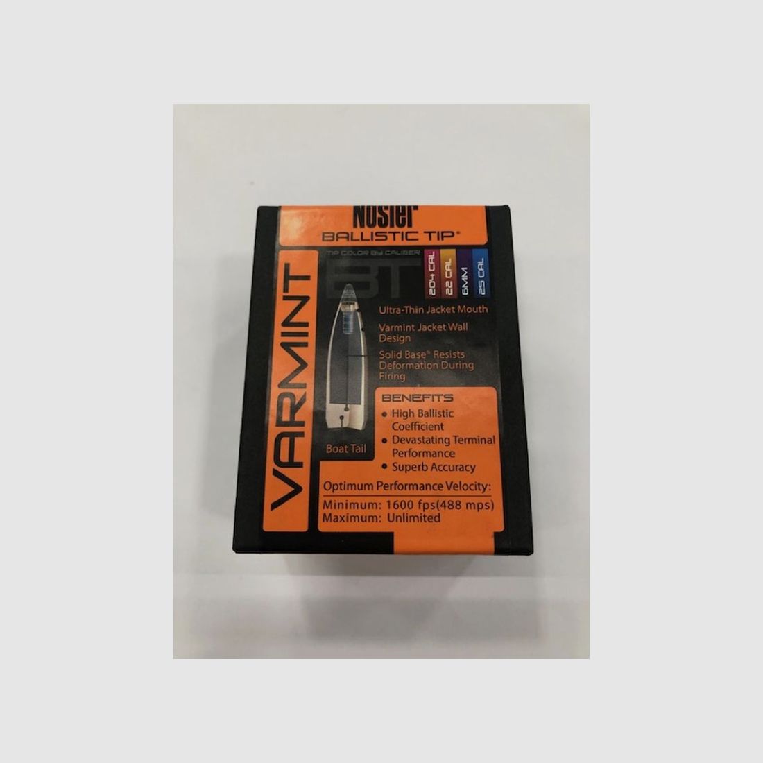 NOSLER B TIP POCISK C 22 GR 40, zdjęcie 2 z 2