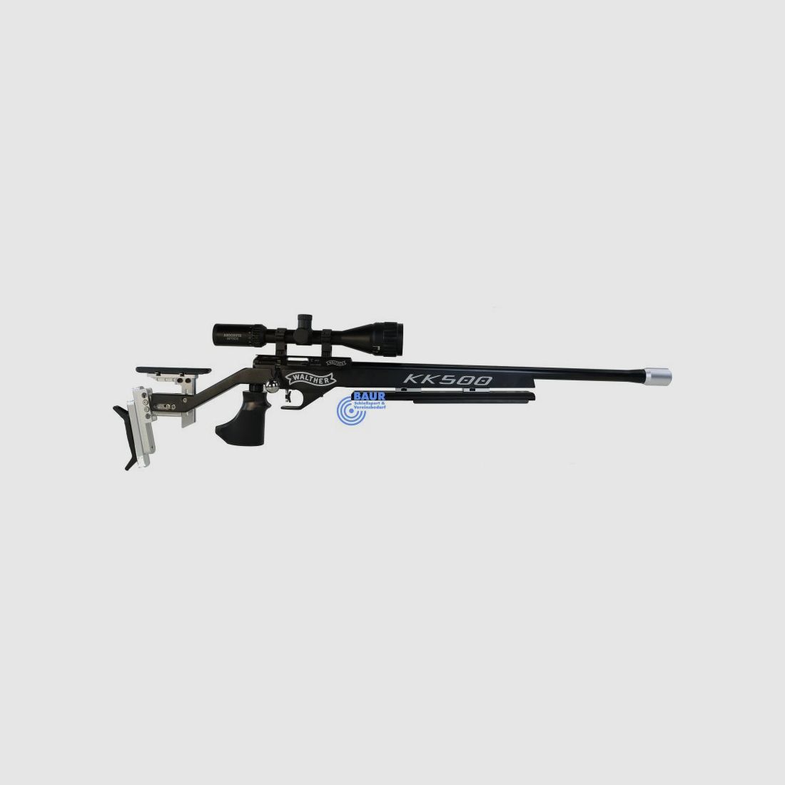Walther KK500 Blacktec Auflage Set - Kal. .22 lfB