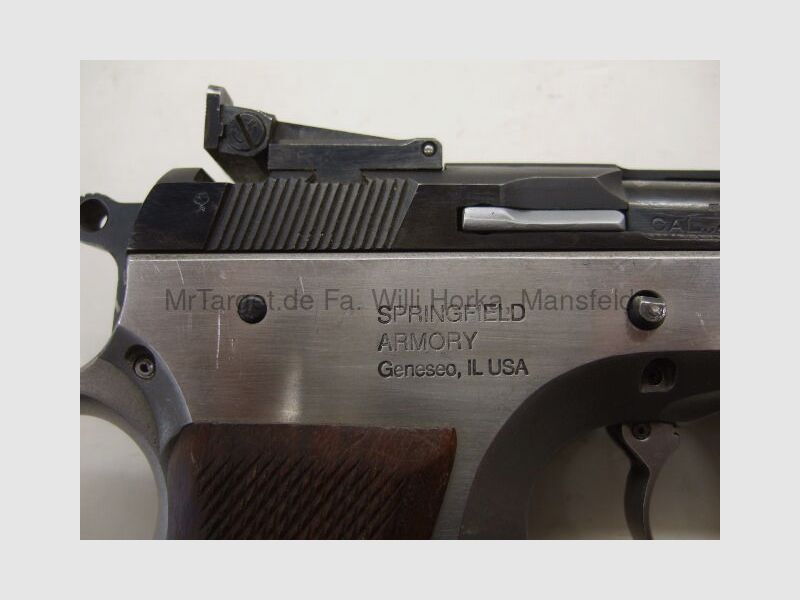 Springfield P9 factory crimp * with match sighting * grade 2.5