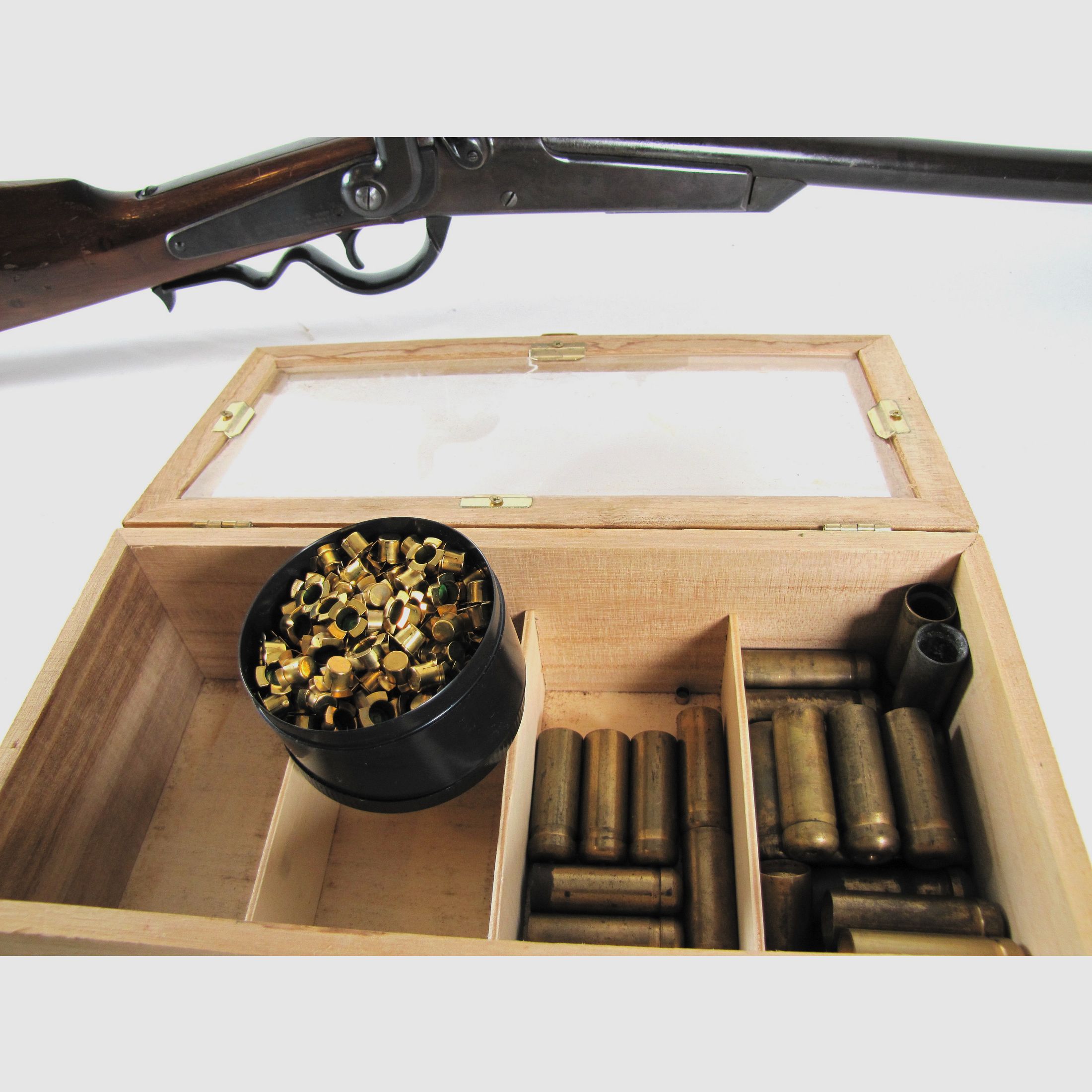 Vorderlader Wischo Gallager Mod 1860 vom Erma Werk, hergestellt in W. Deutschland,