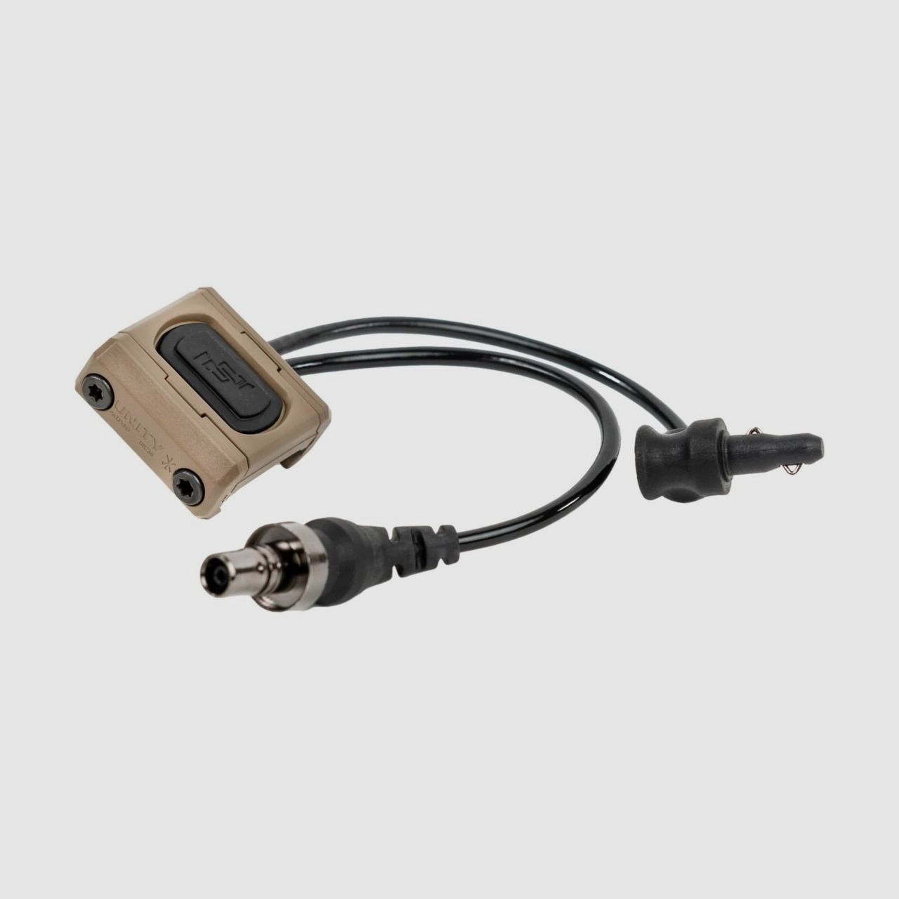 Unity Tactical ModButton Lite Dual Lead / Surefire/Crane / FDE / 7"
