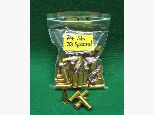 Fiocchi 74 bossoli, sparati una volta