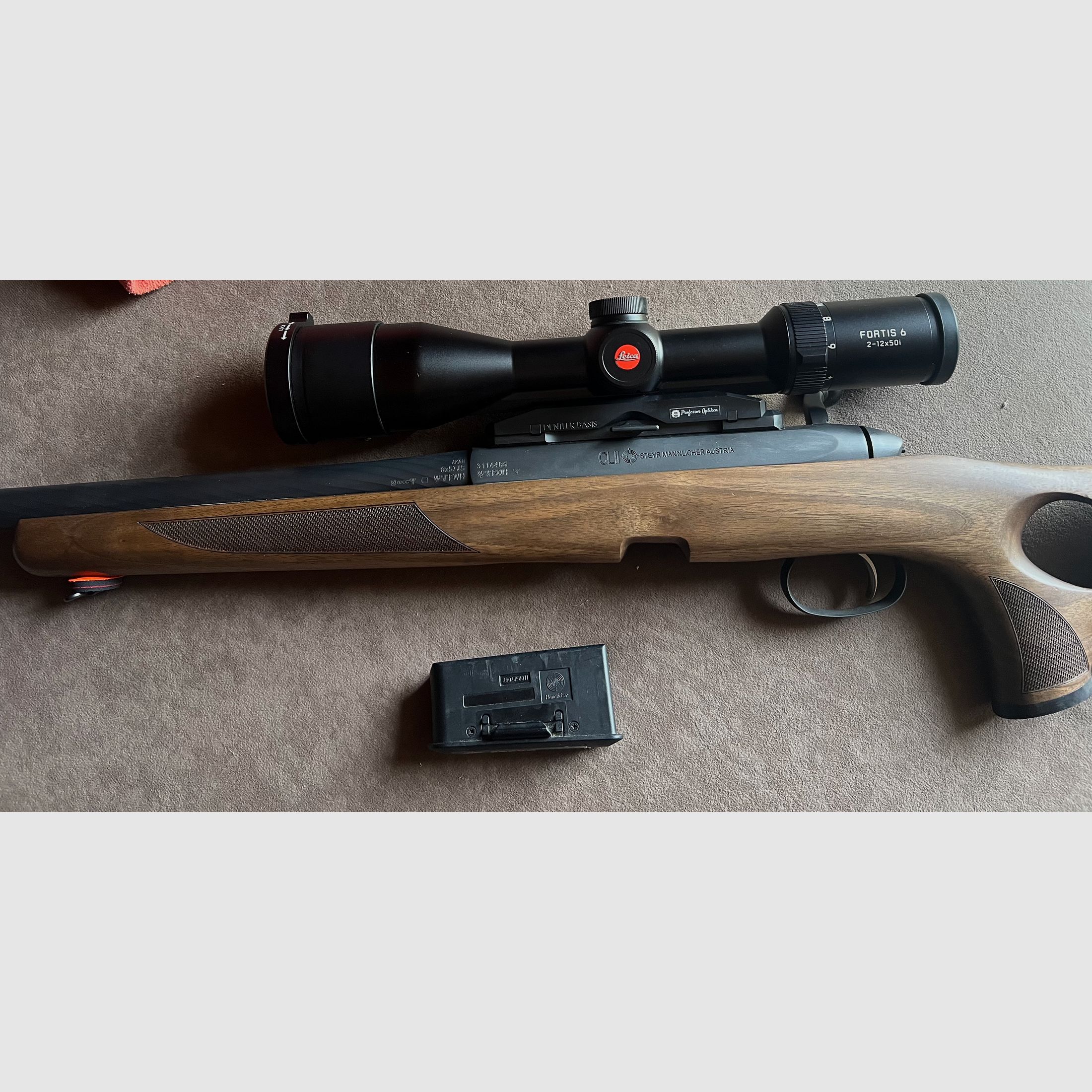 Steyr Mannlicher CL2  8x57 IS mit Leica Fortis 2-12x50i
