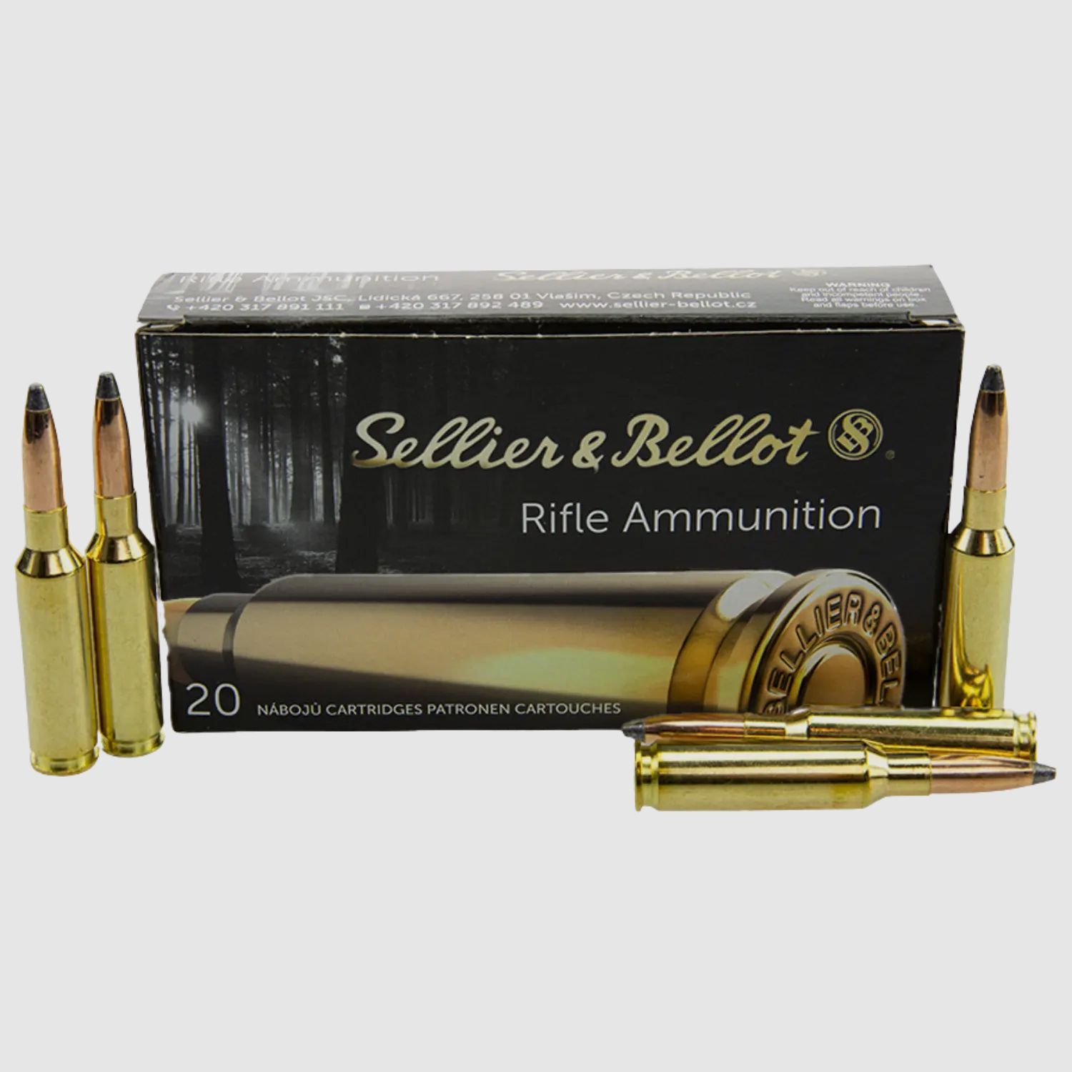 S&B 6,5 Creedmoor 9,1g/140gr SP 20 cartuchos
