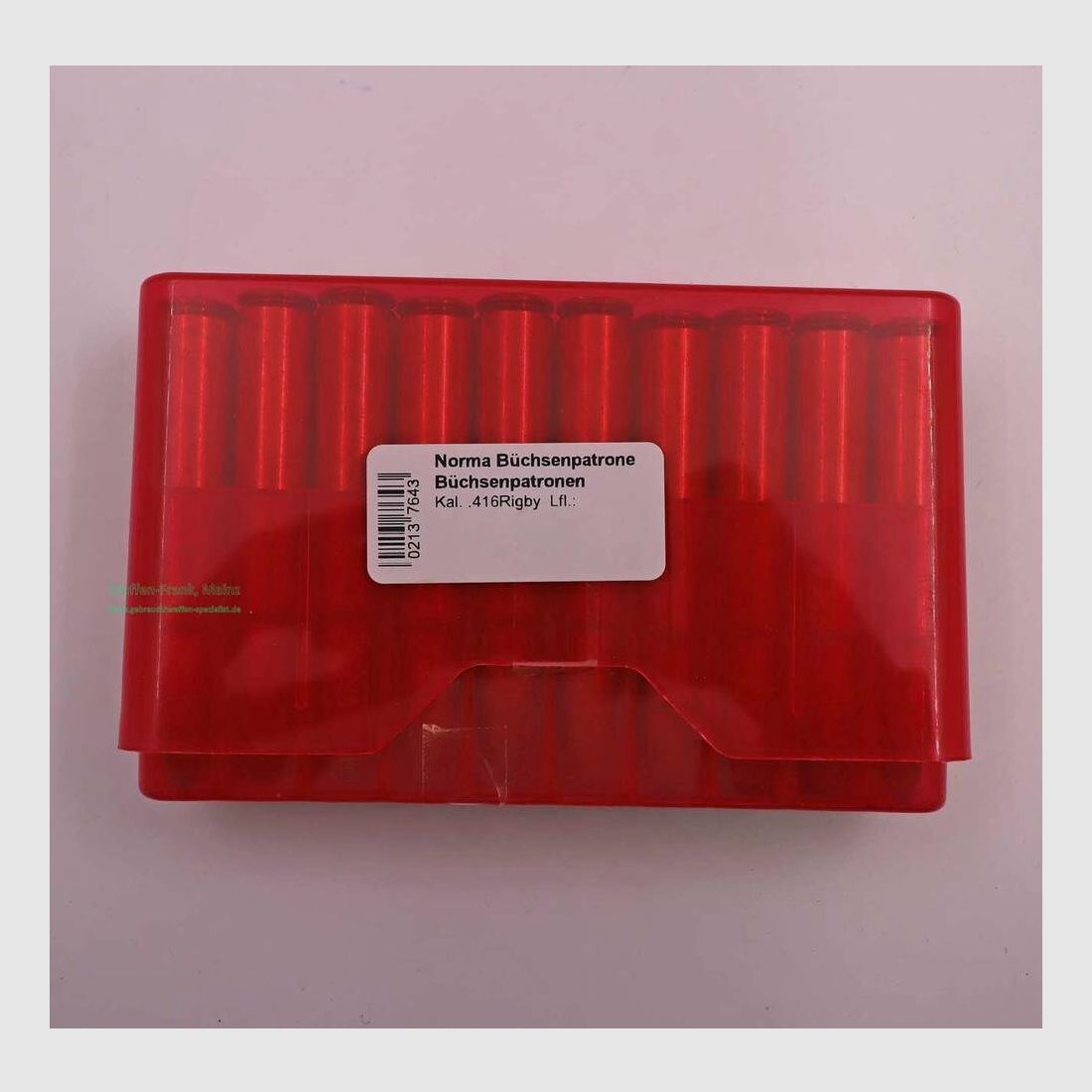 Norma Büchsenpatronen .416Rigby