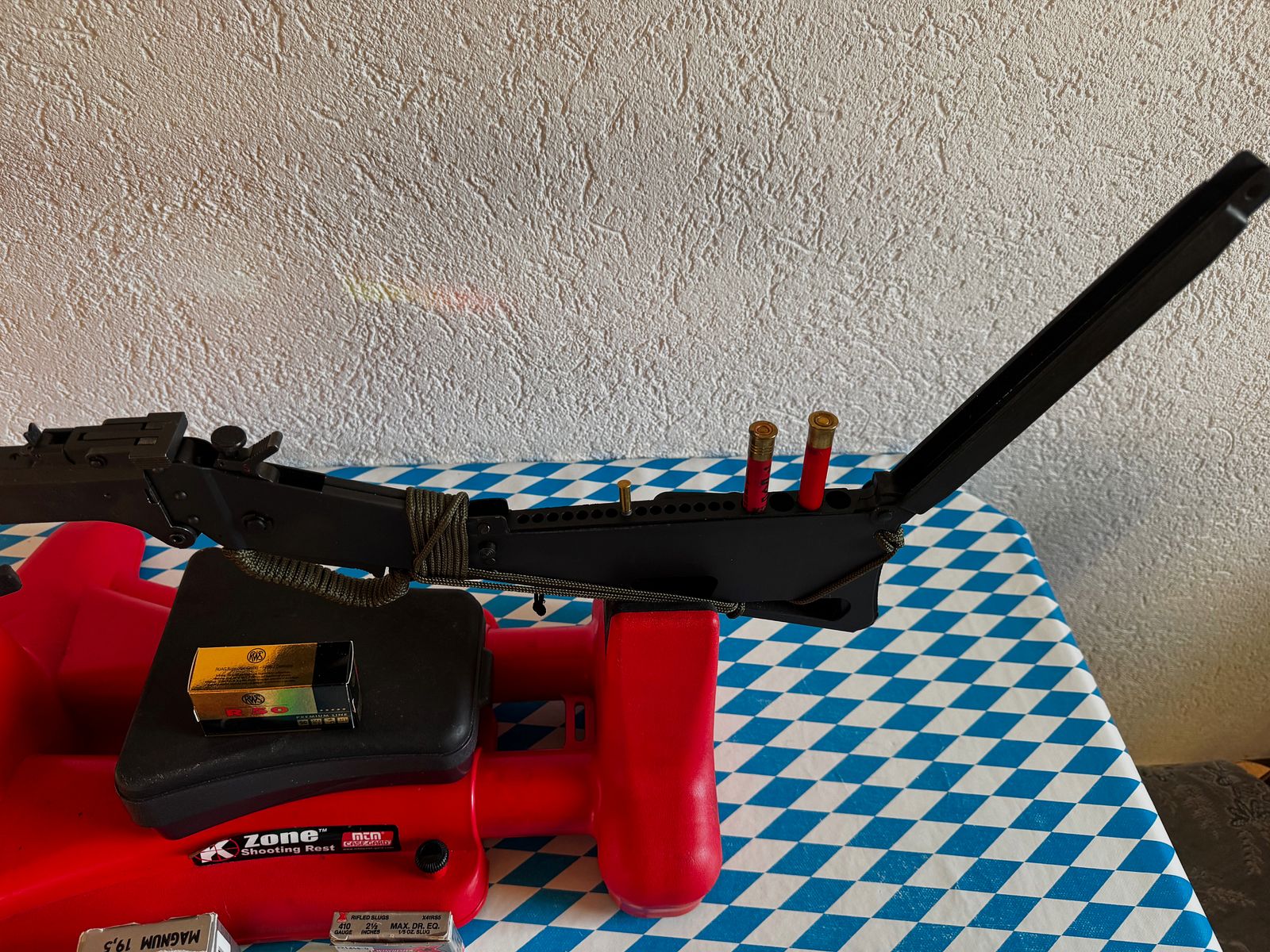 Bockbüchsflinte / Brünner Waffenwerke Modell: M6 Scout von Springfield Kaliber: .22lr / .410/76