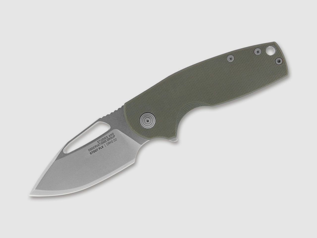 Taschenmesser Stout FLK Olive SW