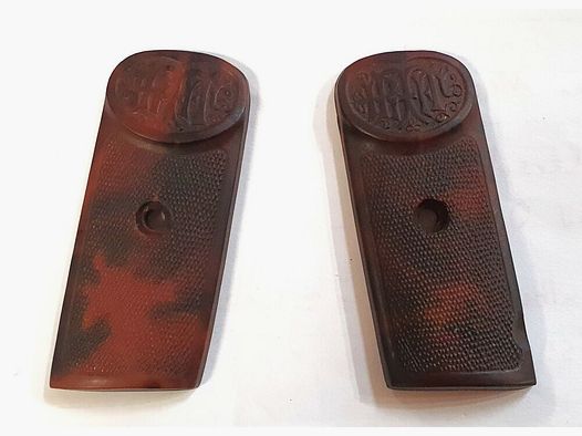 Escalas de agarre Dreyse modelo 1907, plástico/Bakelite
