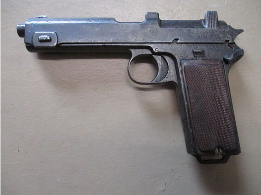 Pistole Steyr Mod. 1912 Rumänienkontrakt 1912