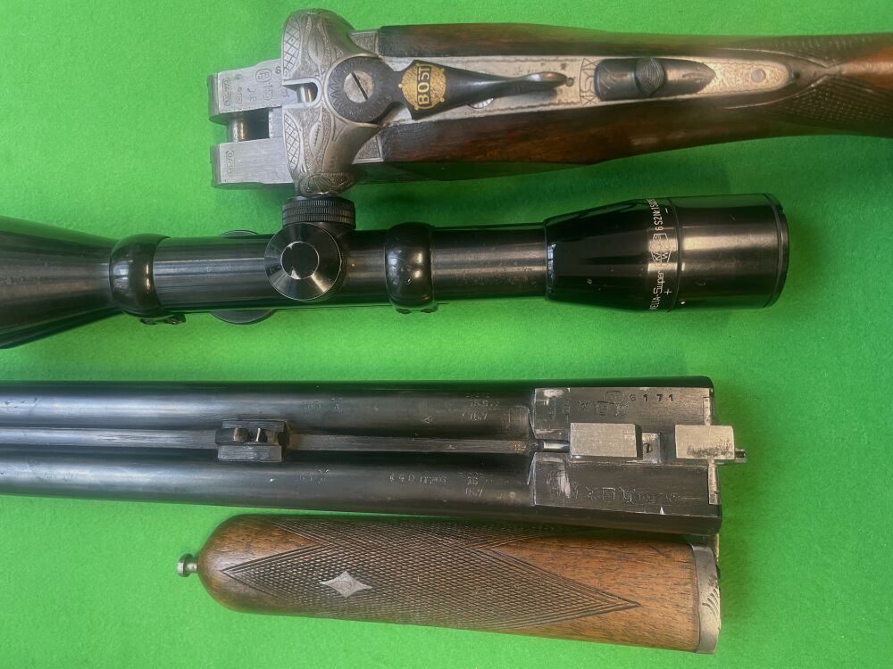 Armas Bost Eibar double fusil