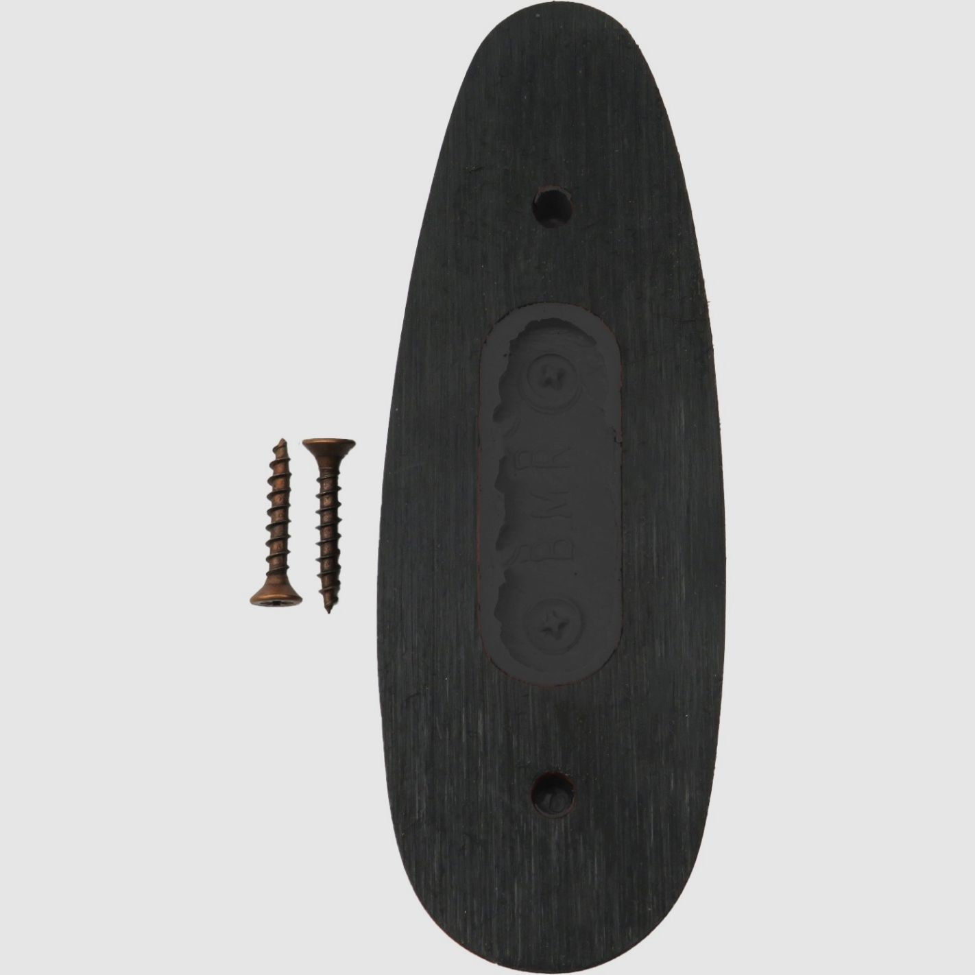 Plaque de couche en caoutchouc BMR 500 15 mm pour fusil, noire, image 3 sur 3