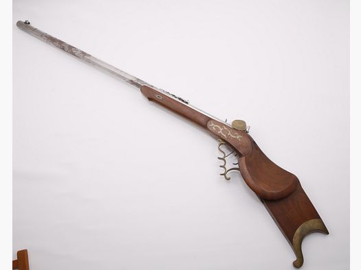 P. Bondini rifle de avancarga cal. .45 pólvora negra percusión Hecho en Italia