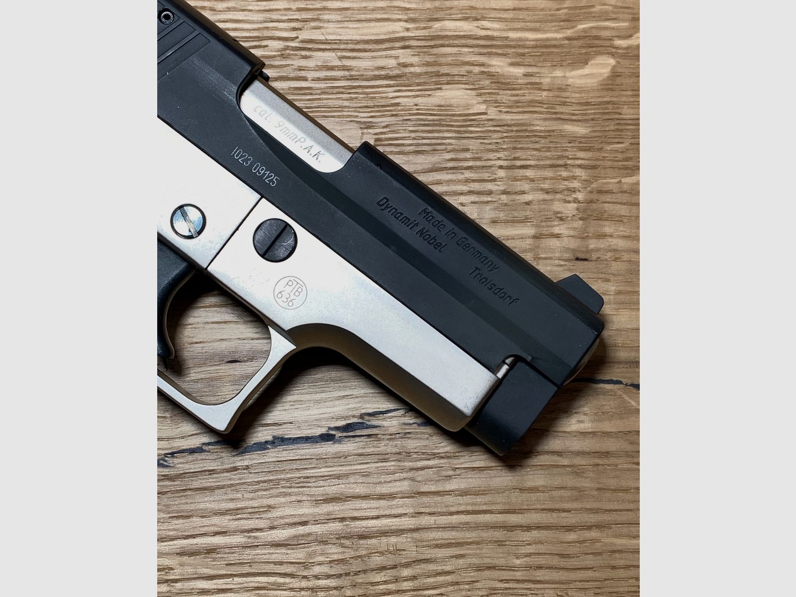 Geco Mod. 225 Pistolet sygnałowy 9mm P.A.K. od Dynamit Nobel (odpowiednik Sig Sauer)