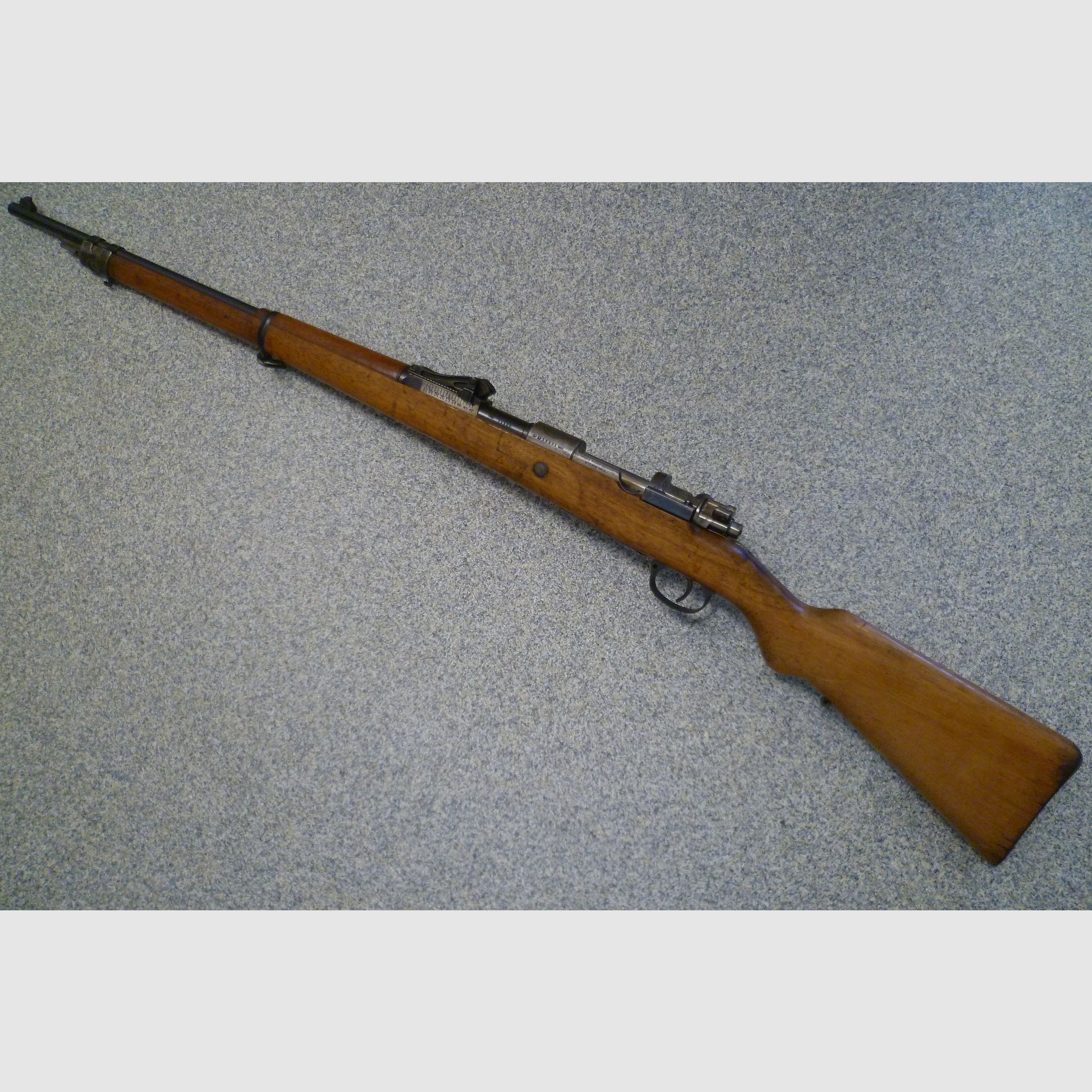 Carabine à répétition Mauser Modèle 1909 Pérou 7,65x53 Arg.