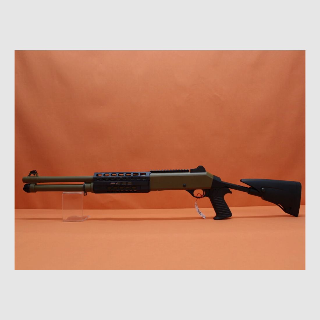 Benelli Ha.Flinte 12/76 Benelli M4 A1 TS MARRON 18,5" canon/ Multichoke/ crosse télescopique/ Picatinny (M4T-PRO)
