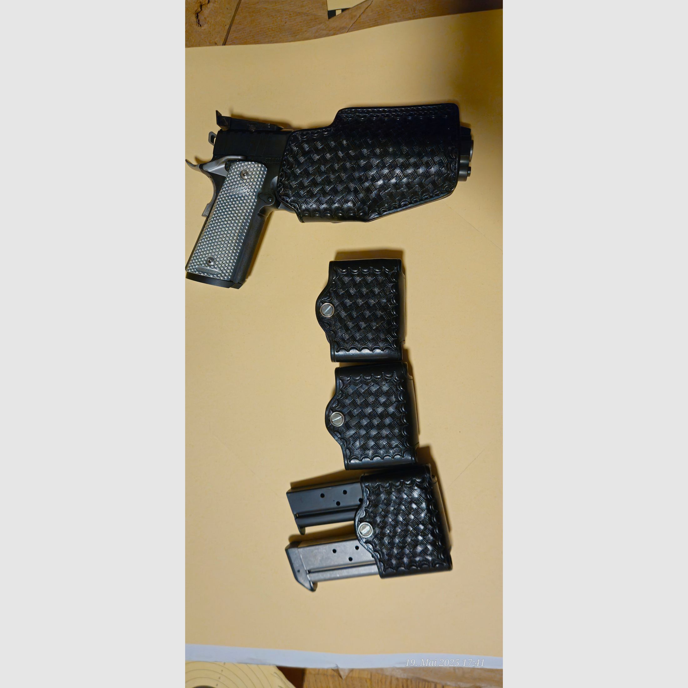 Holsterset aus Leder für 1911er 