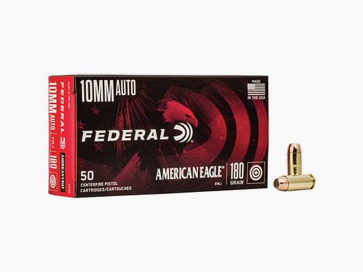 Federal FFW-Patronen 10mmAuto, 180gr, FMJ VE50