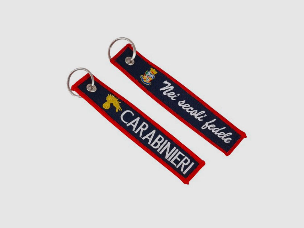 Bestickter Schlüsselanhänger Carabinieri