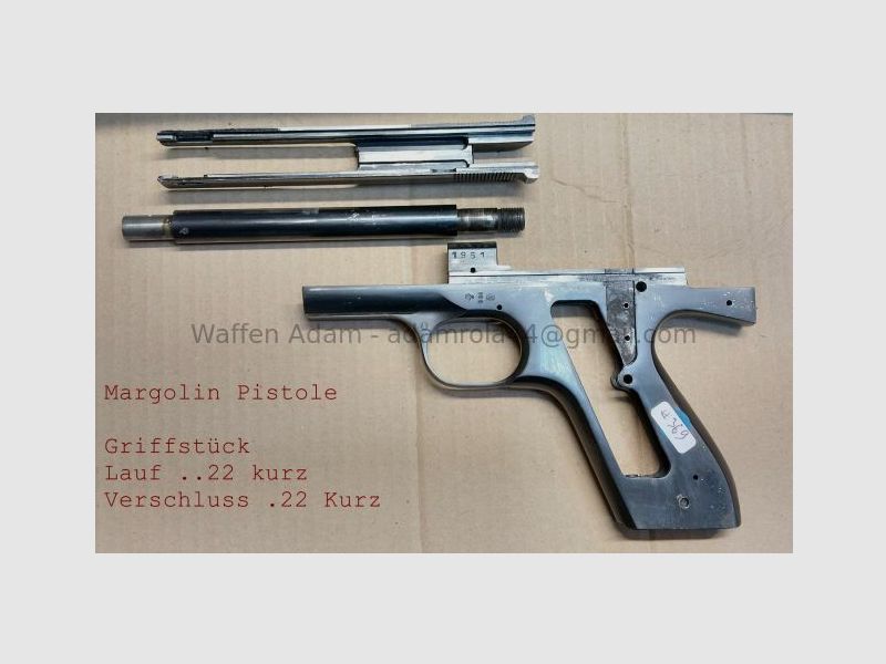 Pistola deportiva Baikal Margolin MZM, calibre 22lfB Sport