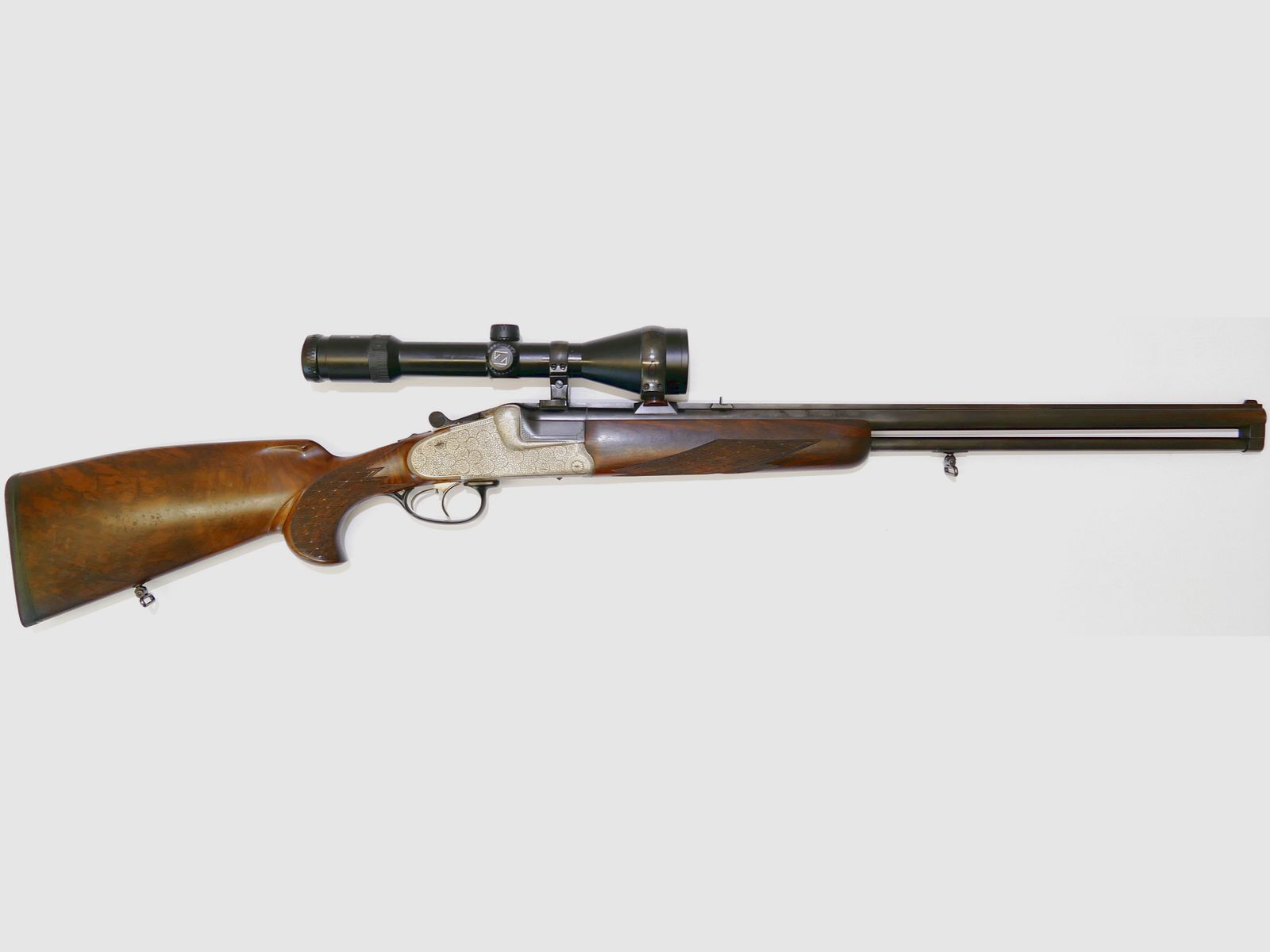 Krieghoff Ulm side lock 16/70, 7x65R over-and-under rifle