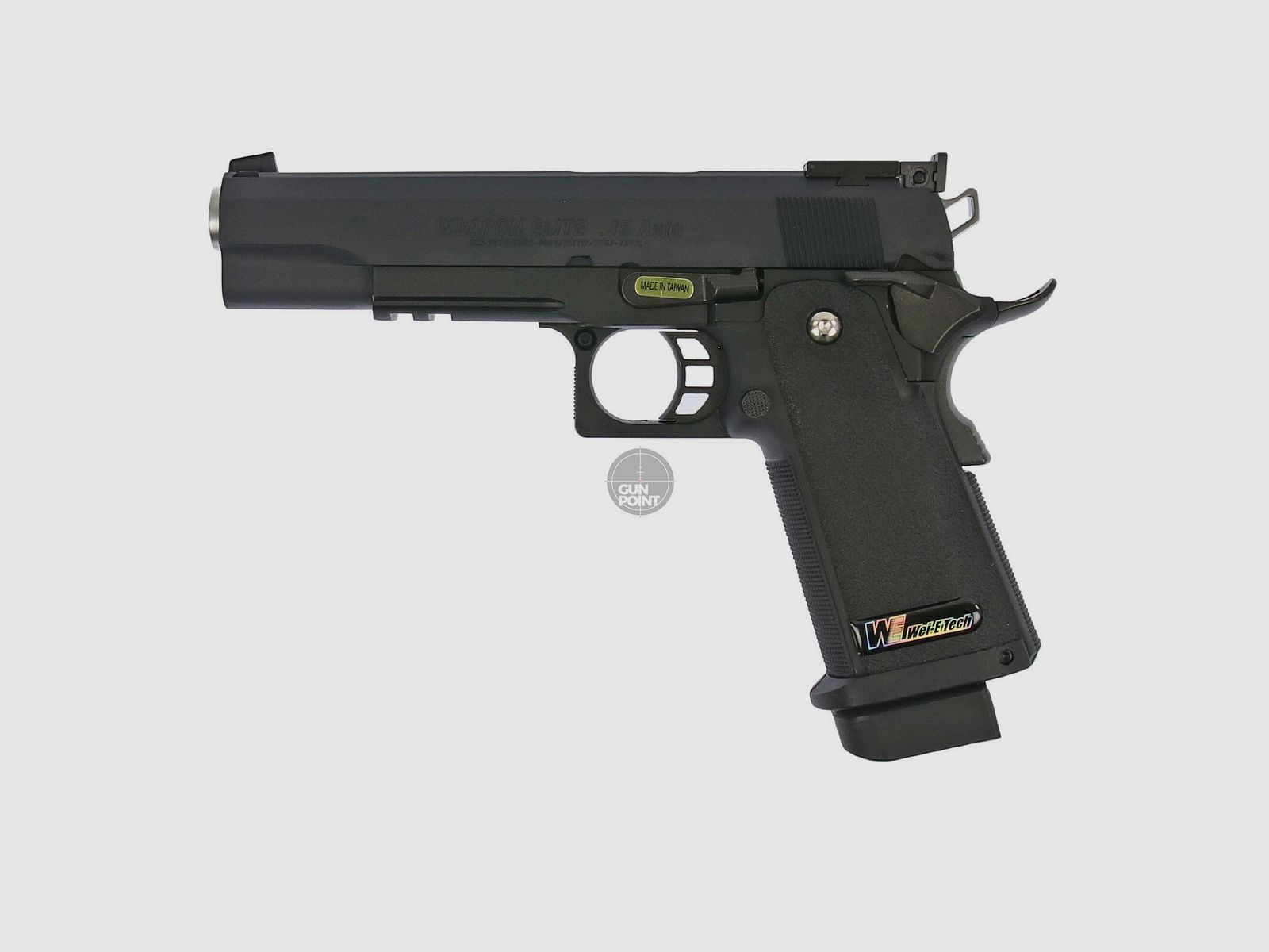 2nd Chance | Softair - Pistole - WE Hi-Capa 5.1 Full Metal GBB-Schwarz - ab 18, ber 0,5 Joule