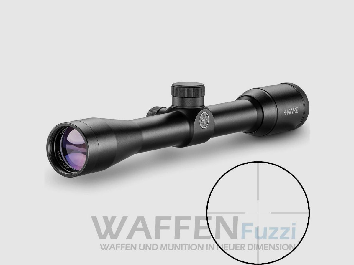 Hawke Vantage 4x32 Zielfernrohr Schlag und Stoßfest