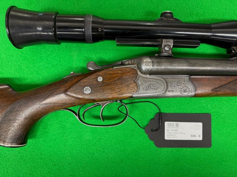 J.P. Sauer & Sohn A.G. Eckernförde mit .22Magnum Einstecklauf