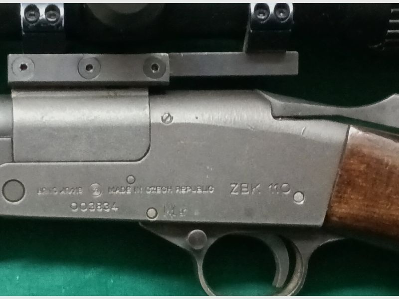 KLB Brno CZ ZBK110 Kal.5,6x52R/keine Blaser. Merkel, Haenel