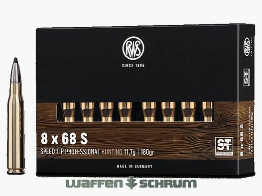 RWS 8x68S Speed Tip Pro 11,7g - 180gr
