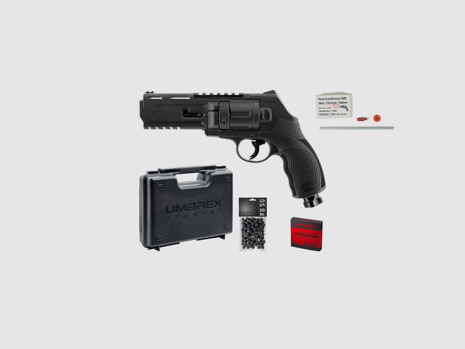 Pack Verteidigungswaffe T4E TR 50 (HDR Gen2) Vollleistung