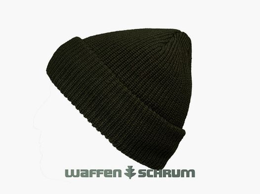 Czapka wełniana Skogen Thinsulate Oliwkowa