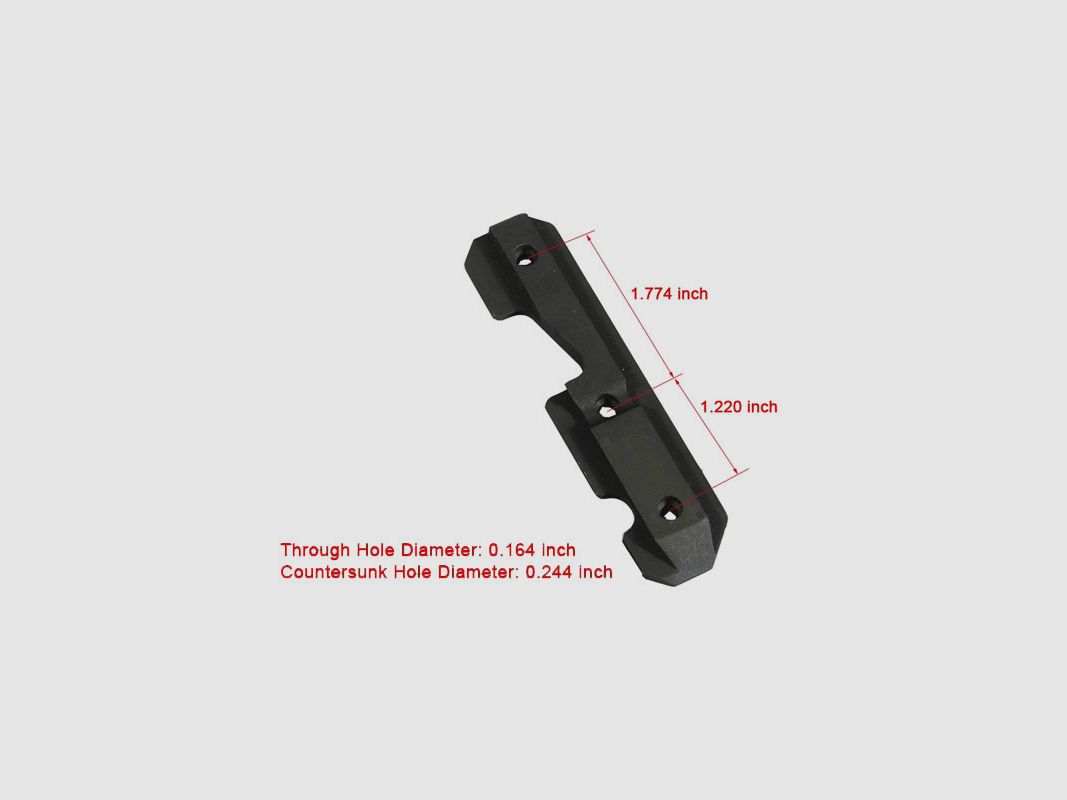 UTG AK47 SIDE MOUNT BASE PLATE, image 3 of 3