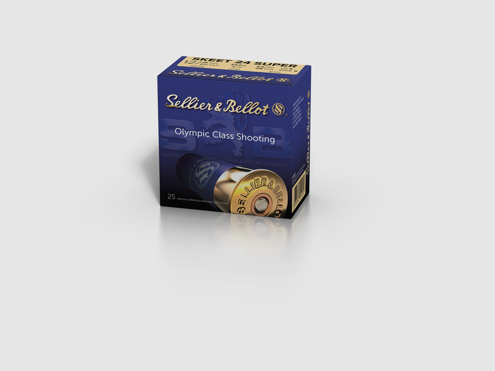 Sellier & Bellot Munizioni per Fucile 12/70 24g 2,00mm Skeet Super, immagine 1 di 2