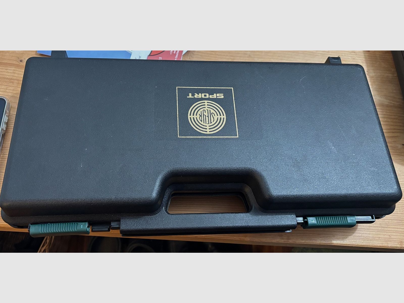 Steyr LP50 RF Compact Match-Pressluftpistole mit Auflagekeil in top Zustand