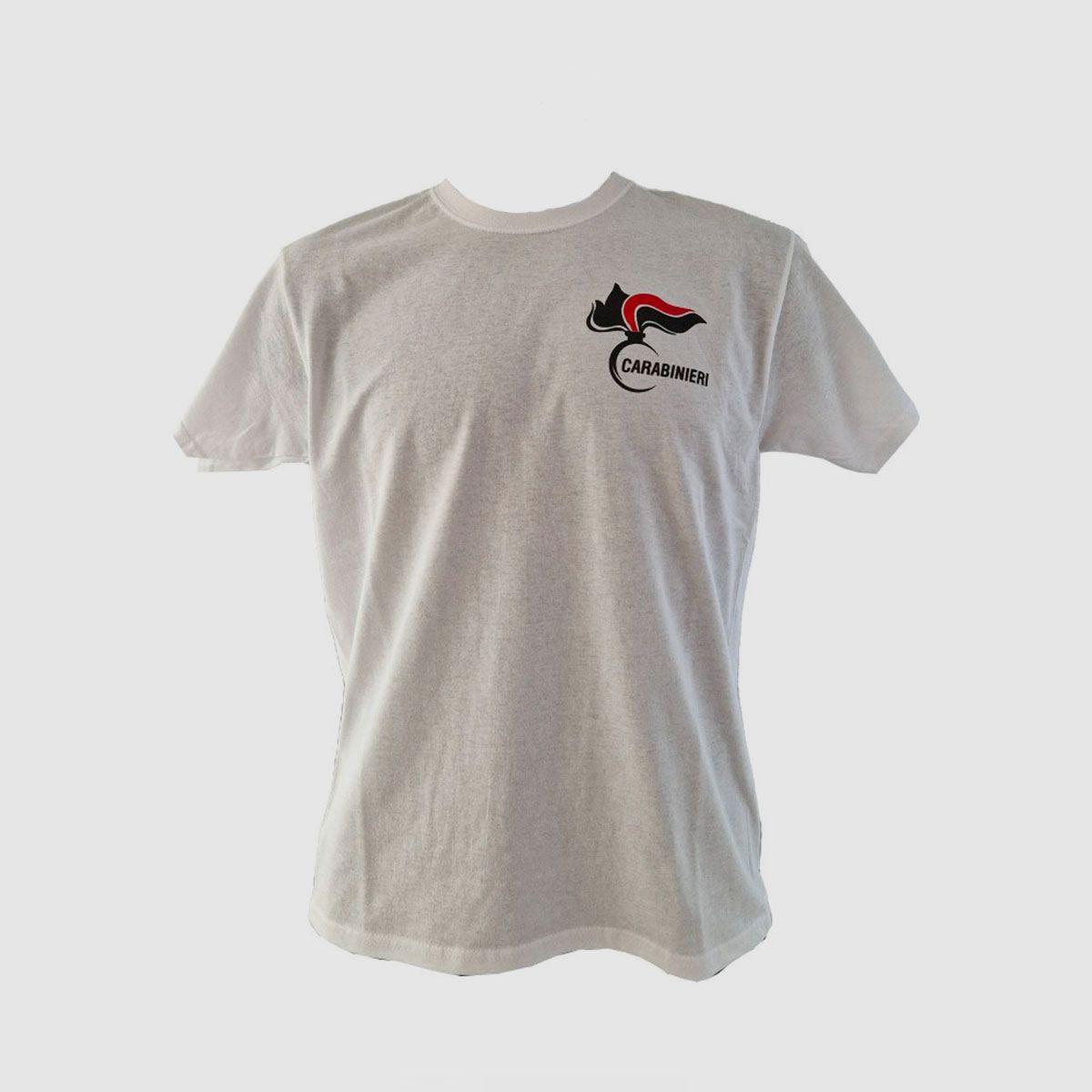 T-Shirt Carabinieri white in cotton, image 1 of 3