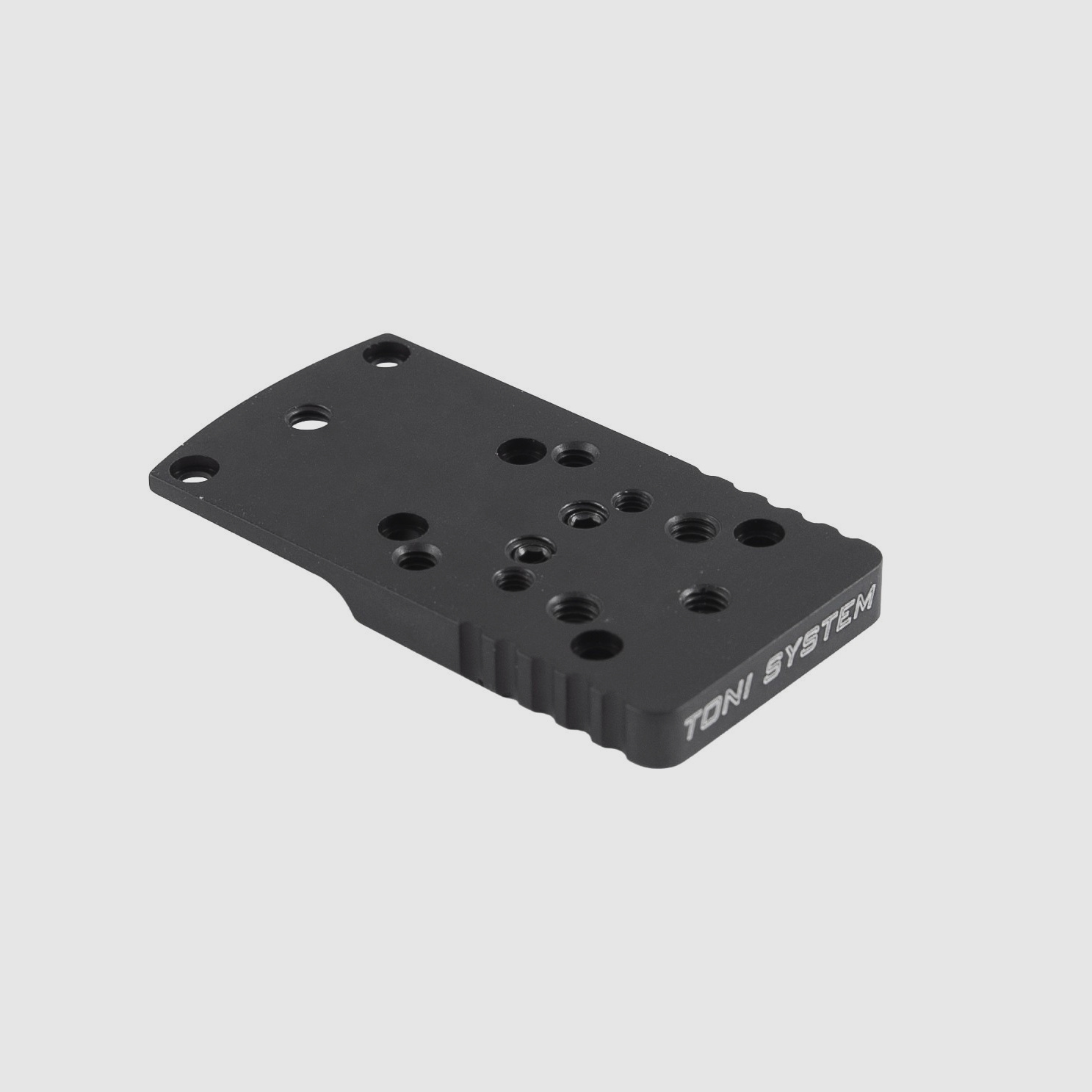 Red Dot Schwalbenschwanz-Grundplatte (Typ B) für Infinity - TONI SYSTEM / Red dot dovetail base plate (type B) for Infinity  - TONI SYSTEM *  ITEM CODE OPXINF2B