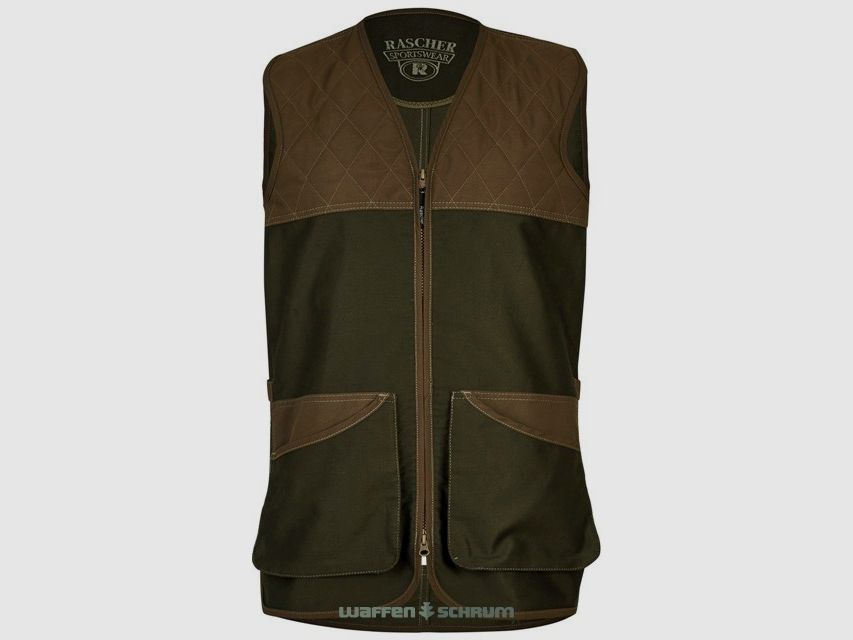 Gilet de tir rapide avec renfort en Cordura vert