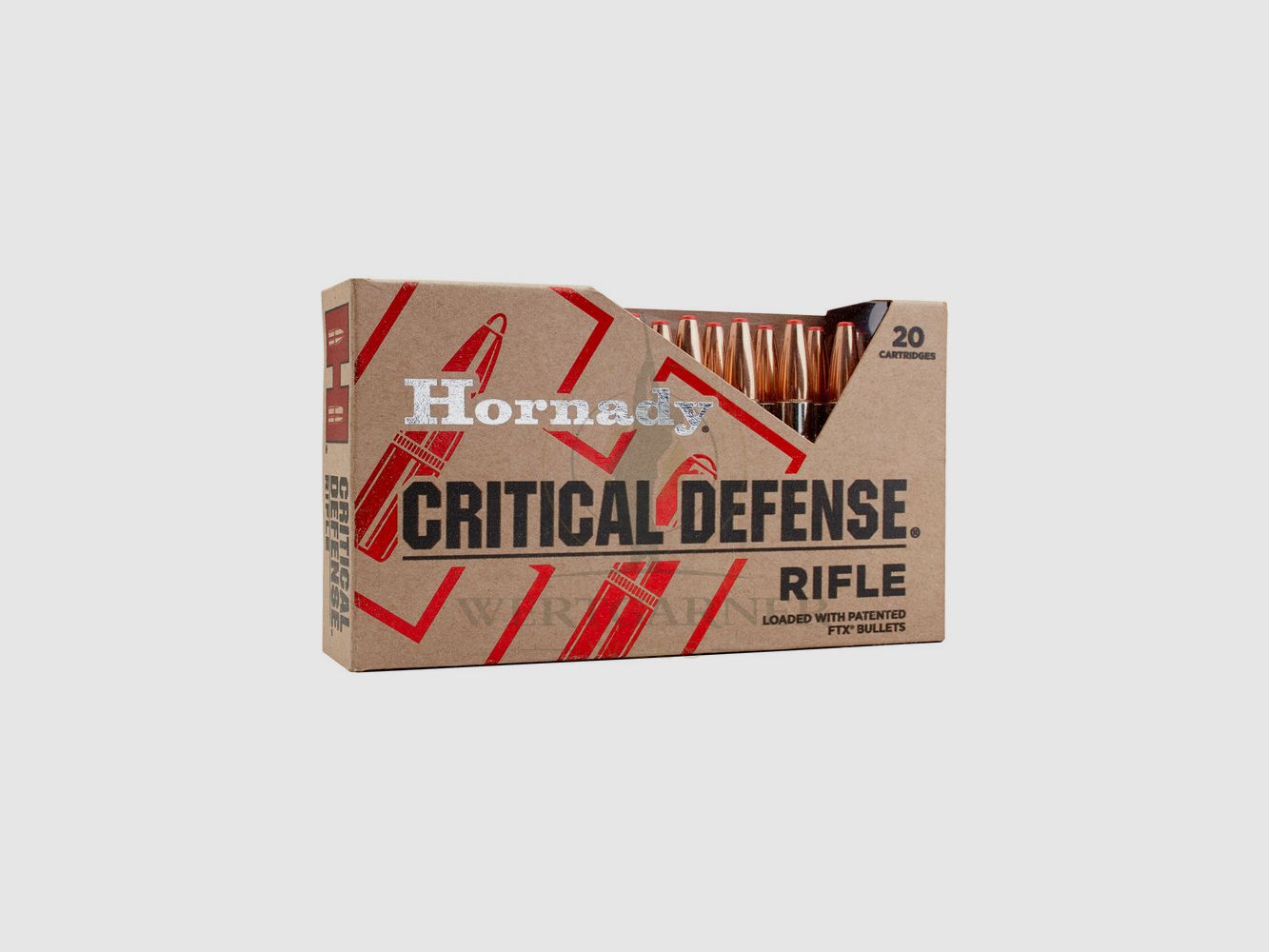 Hornady .223 Rem. 73gr FTX Critical Defense 20 Stk.