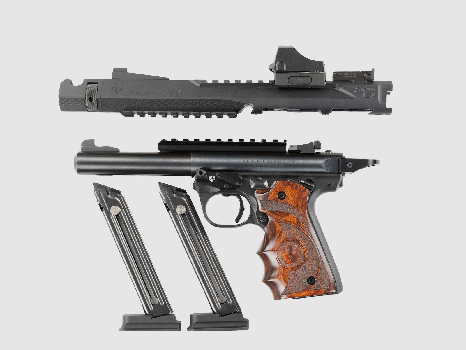 Ruger Mk4 22/45 con Volquatsen Upper, imagen 3 de 3