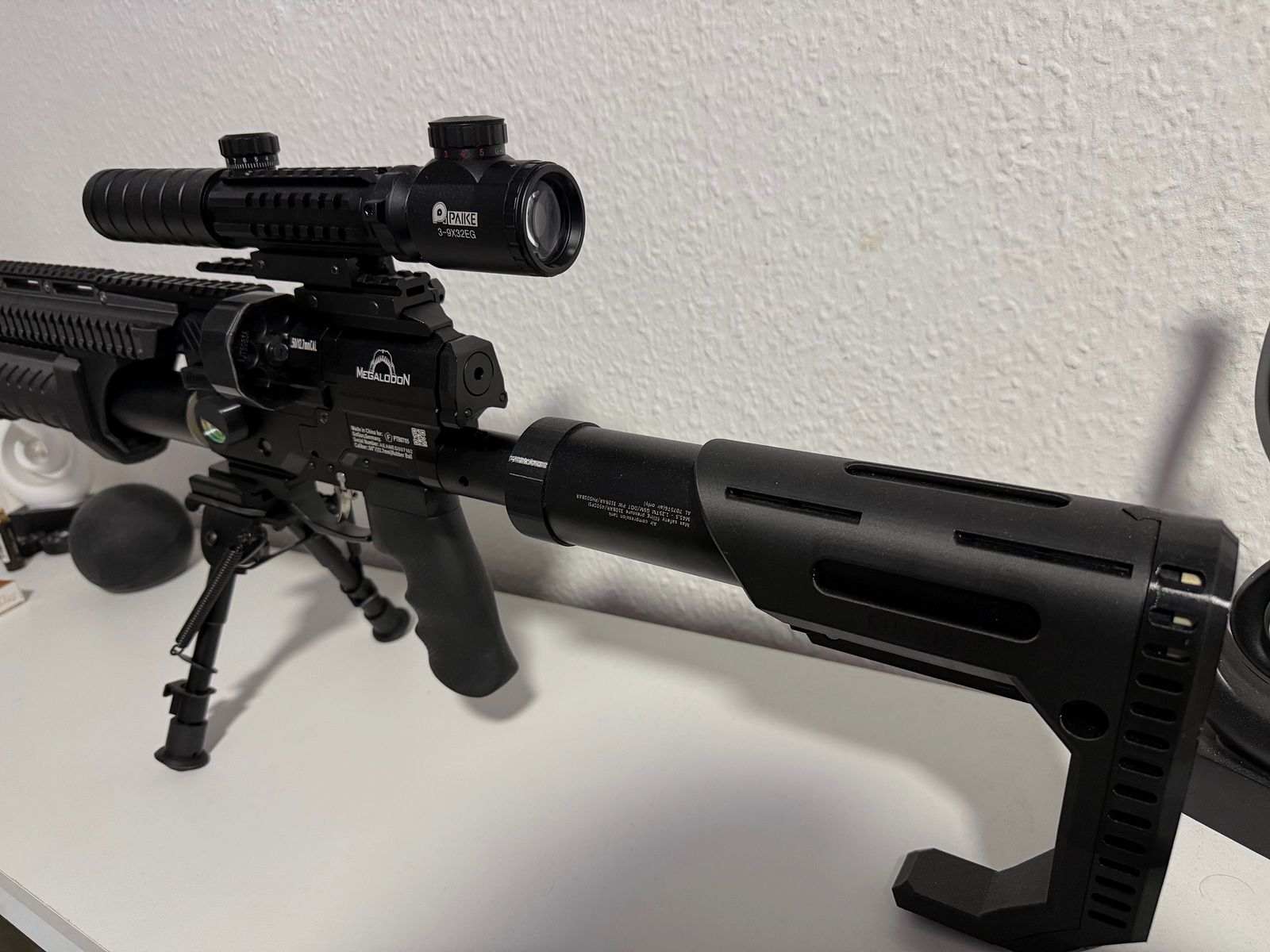 AEA Airgun Megalodon Cal. 5,0. 12,7mm Ware neuwertig Mit viel Zubehör 