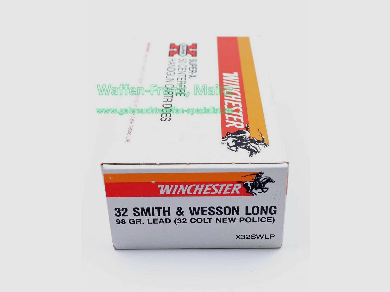 Winchester - USA Revolverpatronen .32S&Wlong 58grs. Rundkopf
