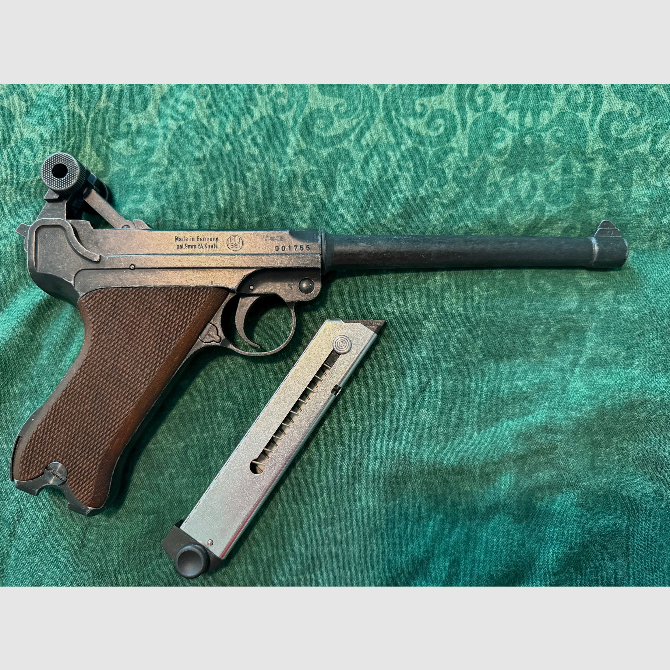 Melcher P04 Schreckschuss 9mm P.A.K. (look antiguo)