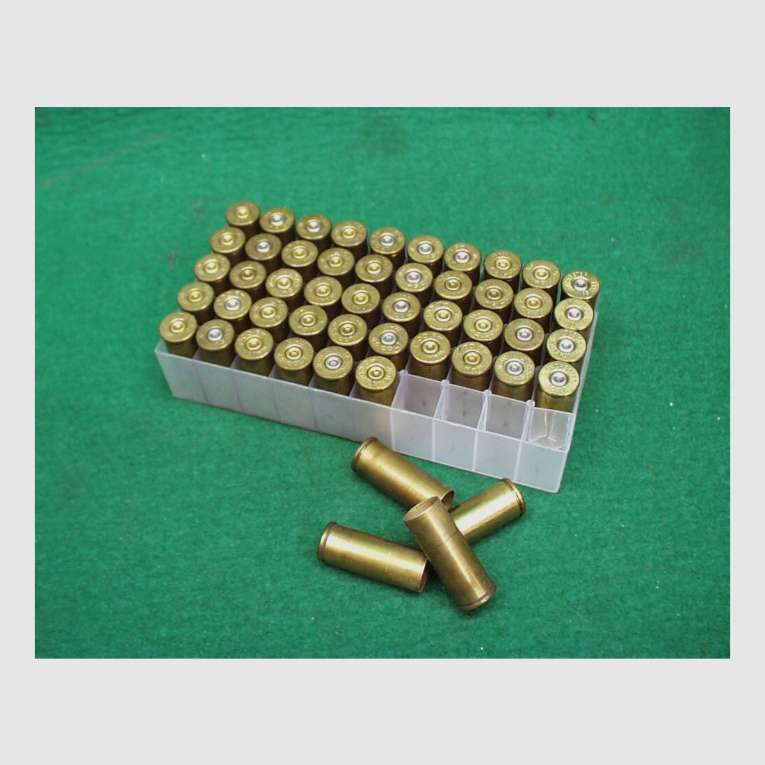 Winchester hulzen .45 Colt, gebruikt