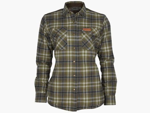 Pinewood Damen Flanellbluse Douglas