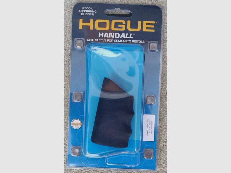 Hogue Handall Grip schwarz für halbautomatische Pistolen small