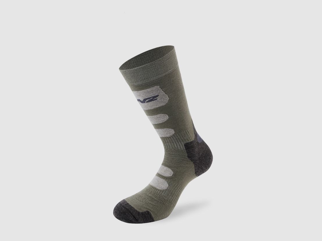Lenz Trekking 8.0 oliv Jagdstrümpfe