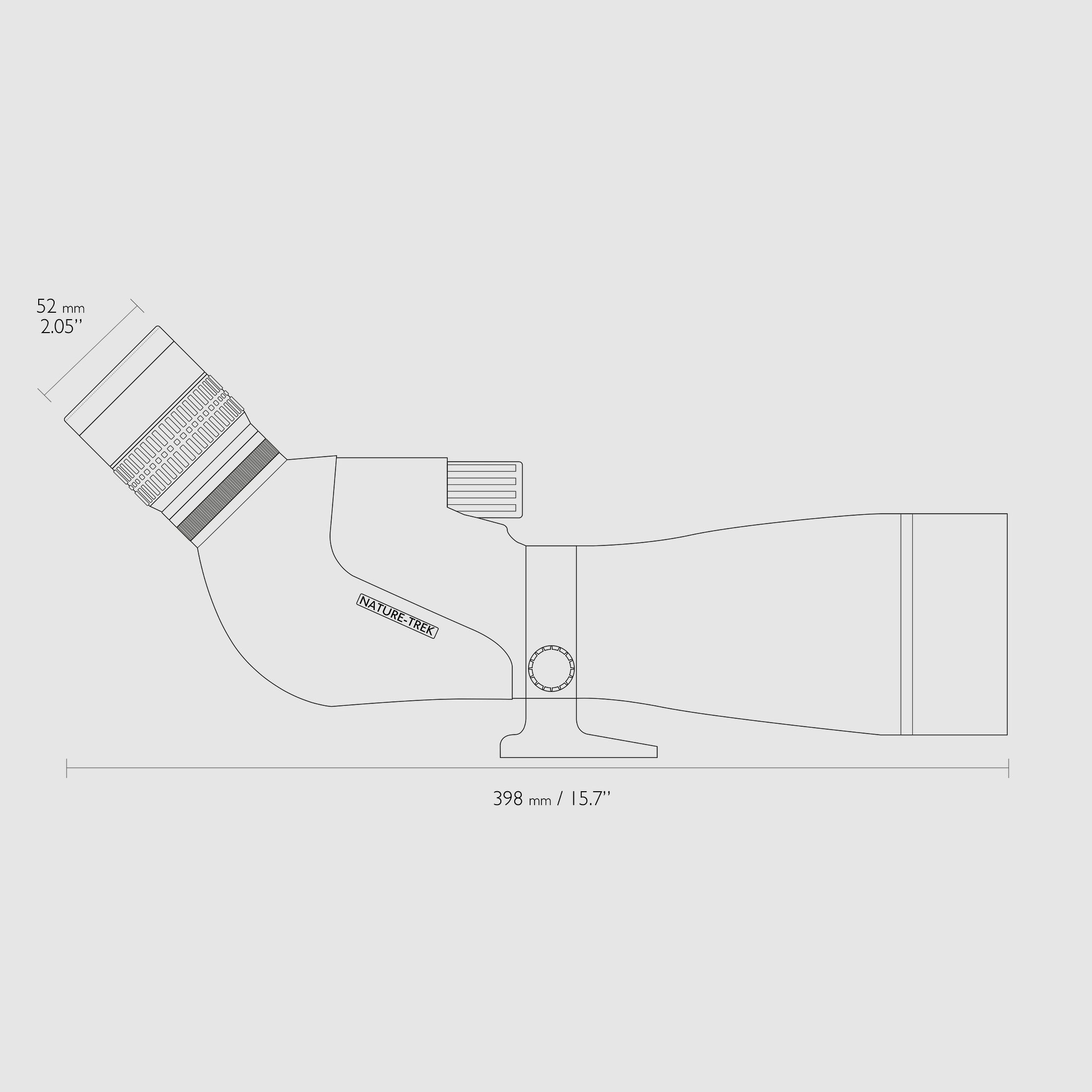 HAWKE 55201 NATURE-TREK 20-60X80 SPECTRUM groen