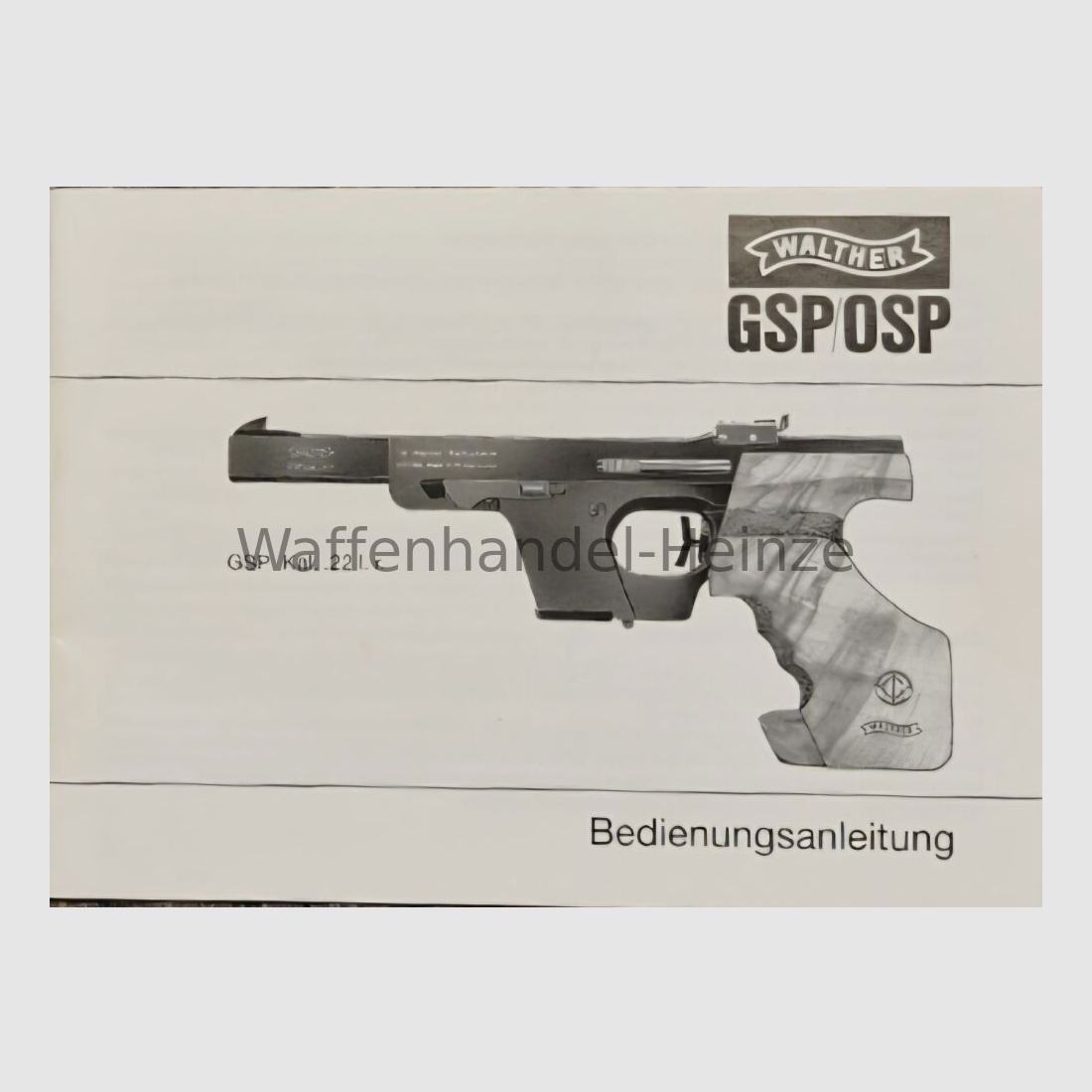 Walther GSP Jubiläumsmodell "25 Jahre GSP"