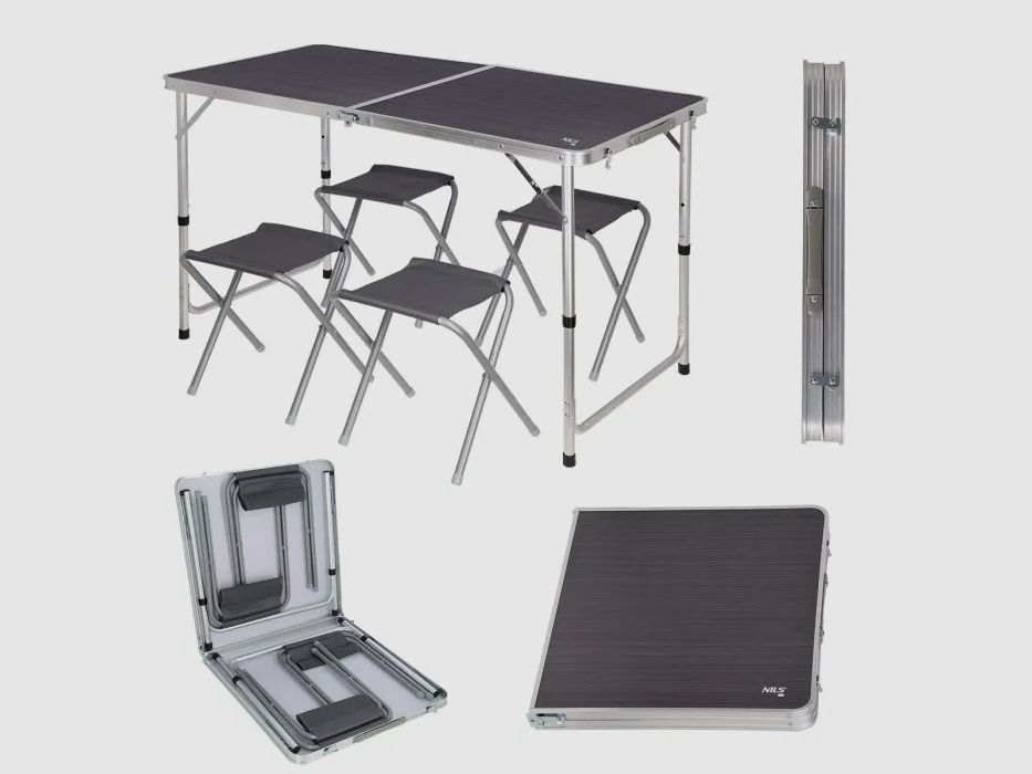 NC1633 Stół z 4 krzesłami Nils Camp